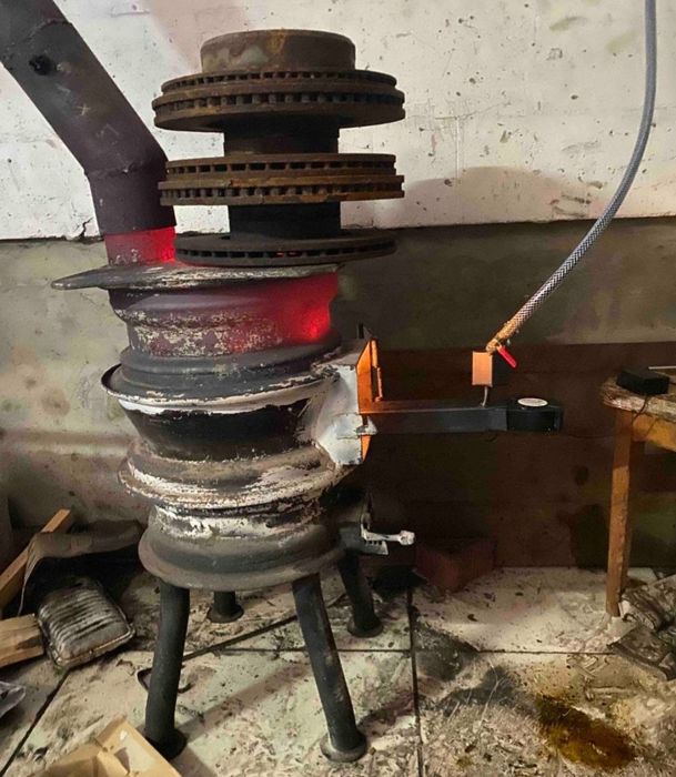 10кВт! Пальник від ВИРОБНИКА! Горелка на отработке, масле, мастилі