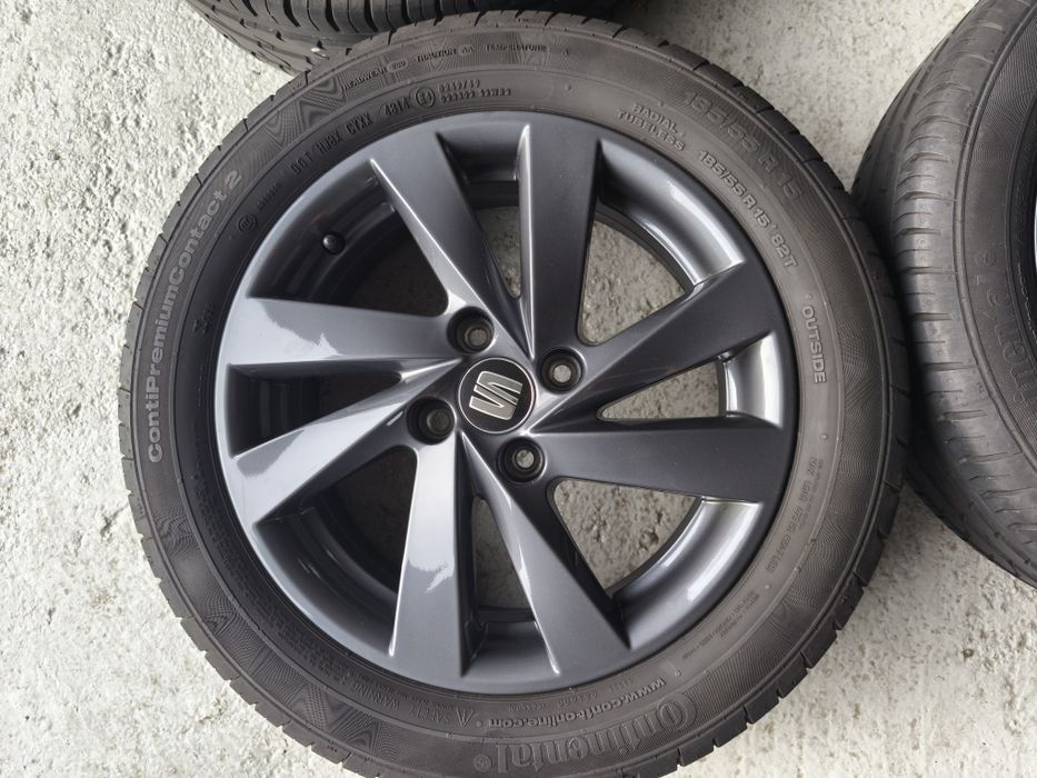 Koła felgi aluminiowe Seat MII VW UP 4x100