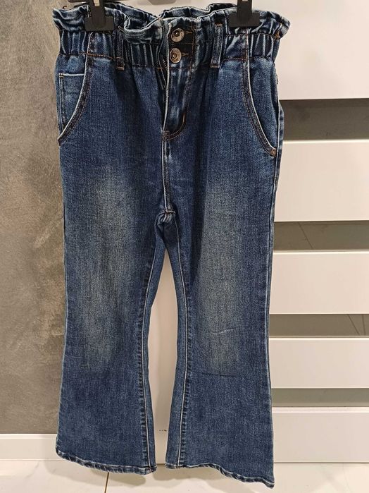 Dzwony jeansowe  152 nowe