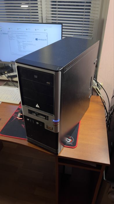 ПК Intel Xeon CPU E5440 2.83 GHz Radeon RX460 GDDR 5, 16 gb OЗУ