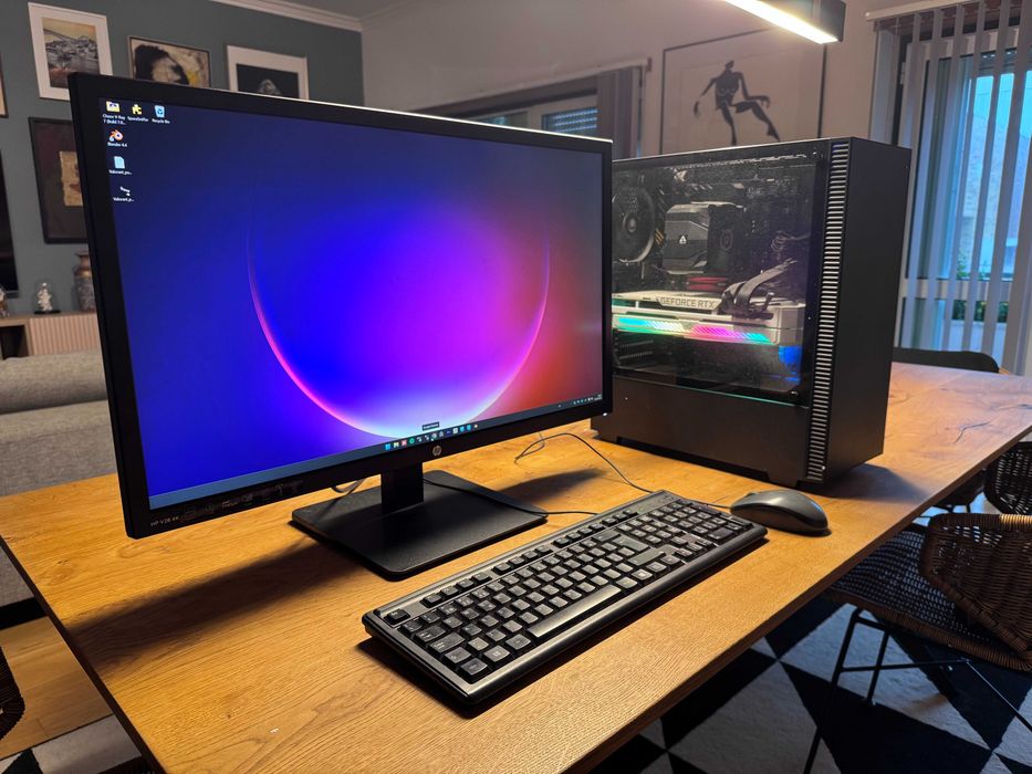 PC COMPUTADOR AMD Ryzen 9 5900X 32GB Ram com Monitor 24"
