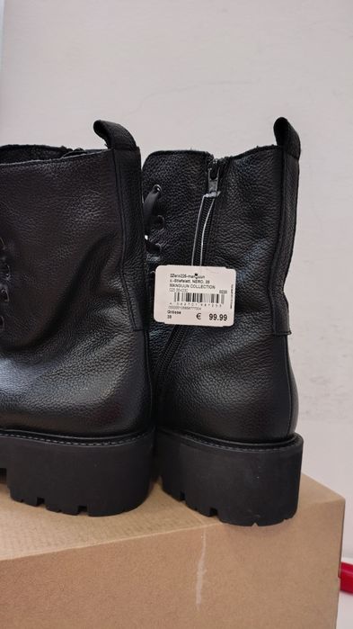 Manguun botki skórzane rozmiar 39