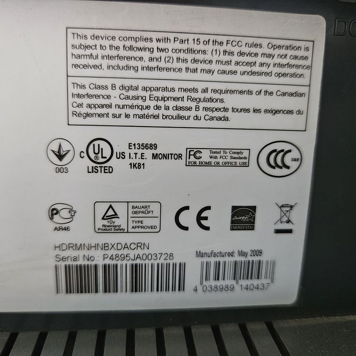 Sprzedam używany Monitor AOC