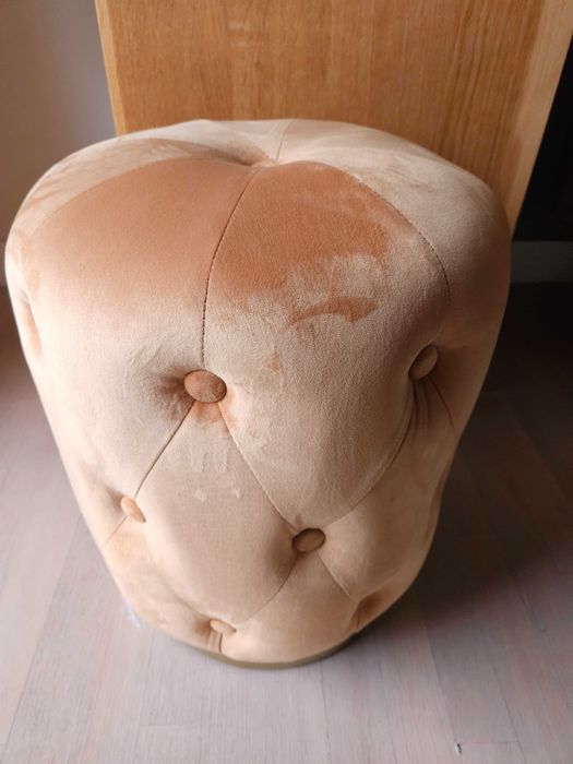 Pufa okrągła ochra