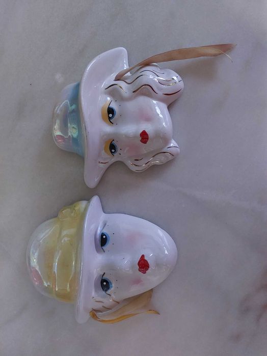 Caras em porcelana