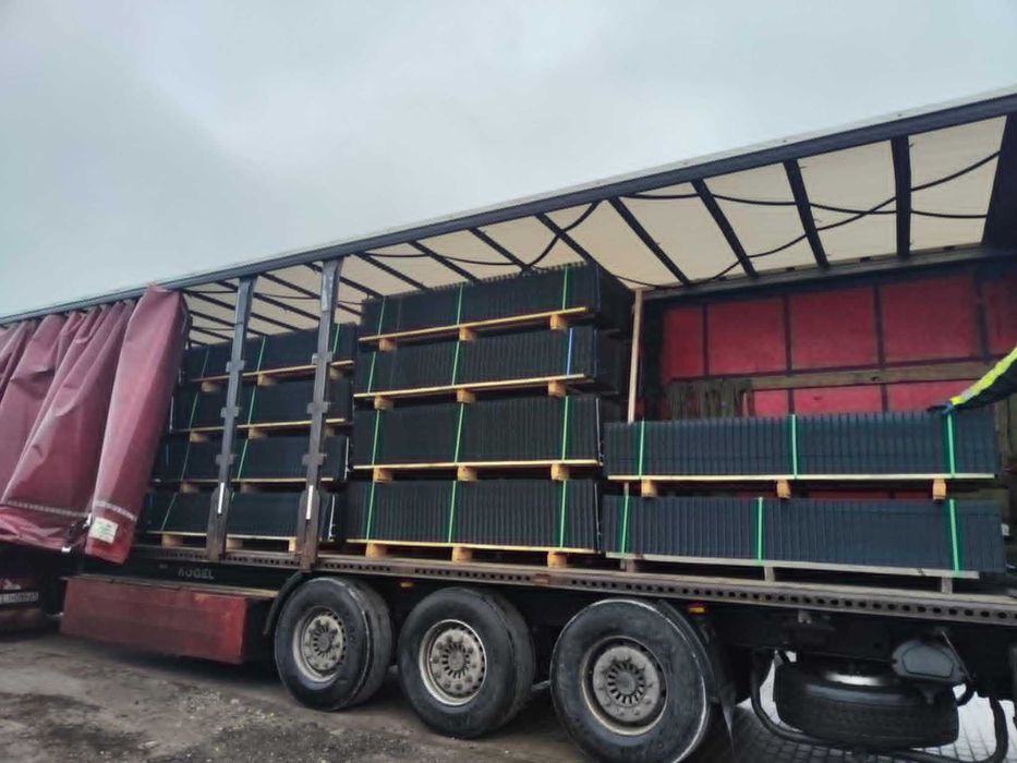 Ogrodzenie Panelowe - kompletny zestaw z panelem 123 fi4