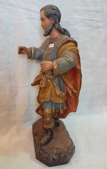 Figura São Joaquim Madeira Séc XVIII XIX