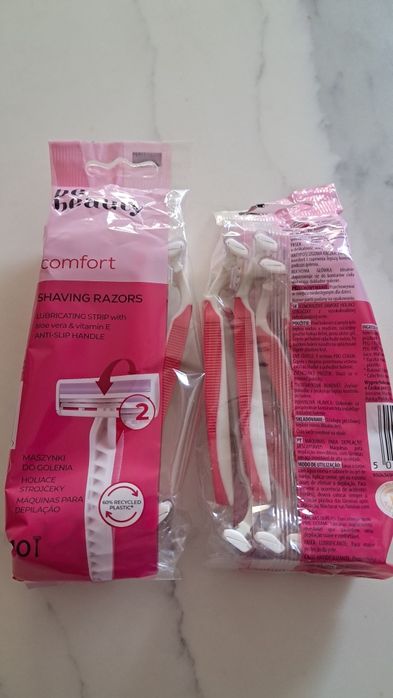 Maszynka do golenia depilacji dla kobiet Be Beauty 10szt w opakowaniu