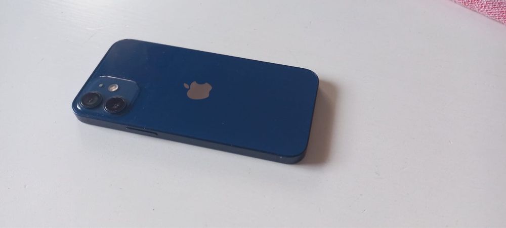 Iphone 12 mini azul vendo ou troco