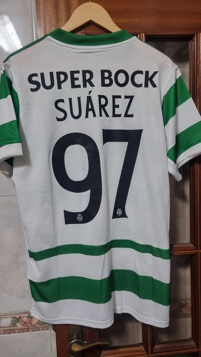 Camisola do Sporting comprada na loja verde desta epoca do  suarez