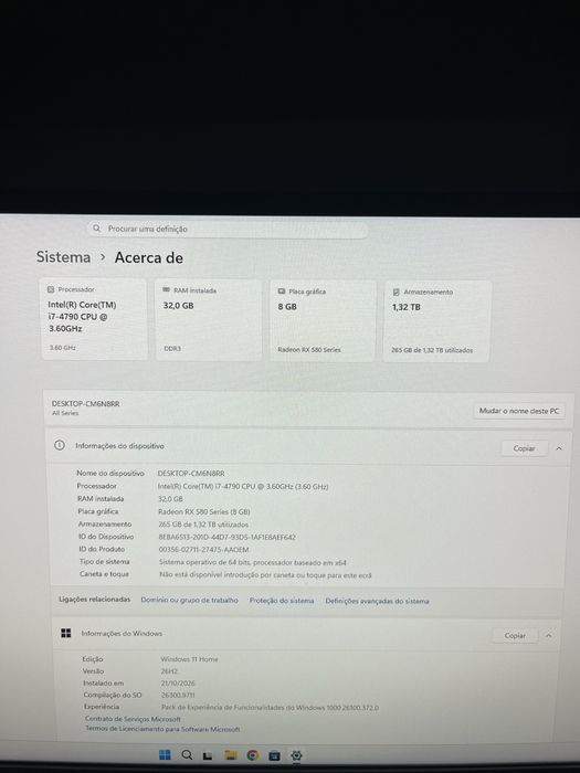 PC Gaming i7 | RX 580 8GB | 32GB RAM