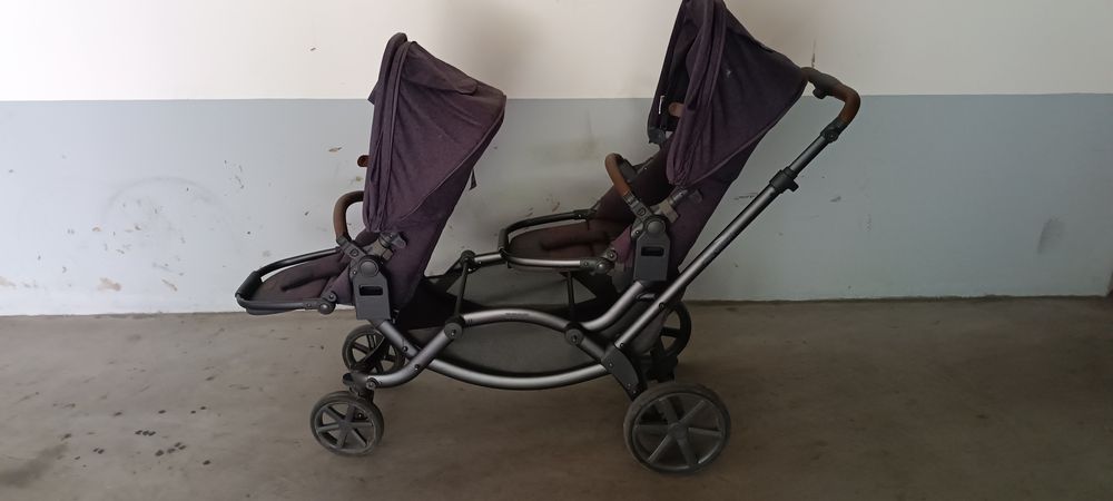 Carrinho Bebé Modular Gêmeos Ou 2 crianças de diferentes Idades
