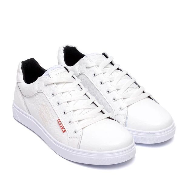 Чоловічі Шкіряні туфлі Levi's шкіряні  білі