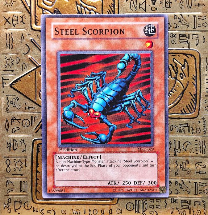 Steel Scorpion - MRD-029 - 1st Edition Yugioh