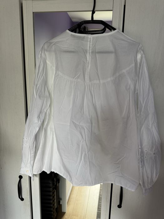 Koszula Zara elegancka boho dziewczęca hafty ażurowe S nowa