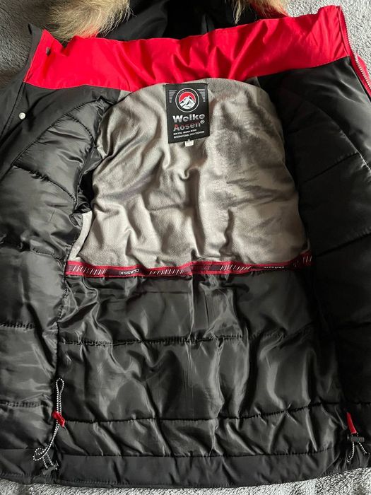 Зимова куртка-парка для хлопчика 116-122