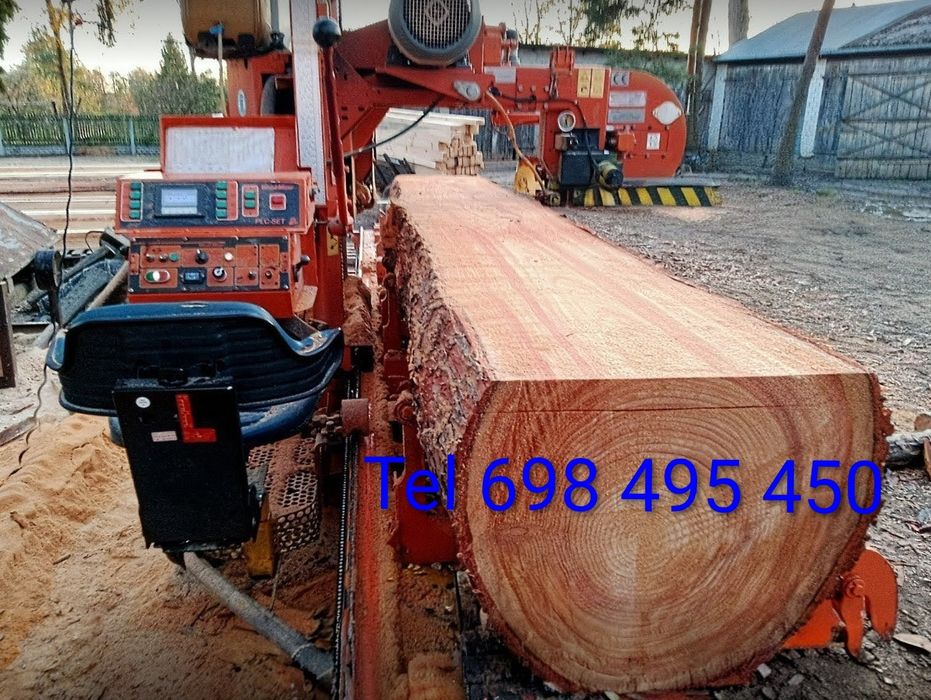 Gater Tartak Trak taśmowy Mobilny