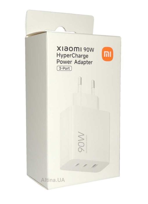 Зарядний пристрій Xiaomi 90W HyperCharge 1U+2C (BHR087MEU)