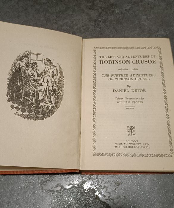 Robinsona Crusoe – powieść podróżniczo-przygodowa Daniela Defoe
