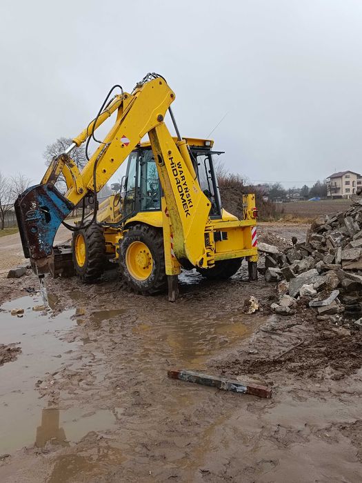 Usługi sprzętem budowlanym