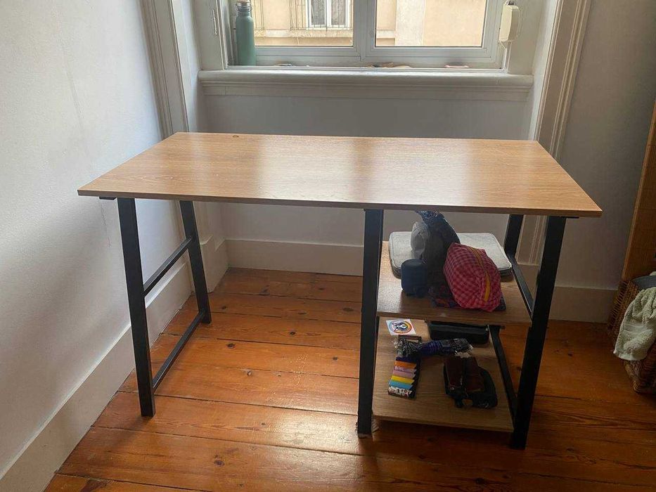 Mesa secretaria madeira