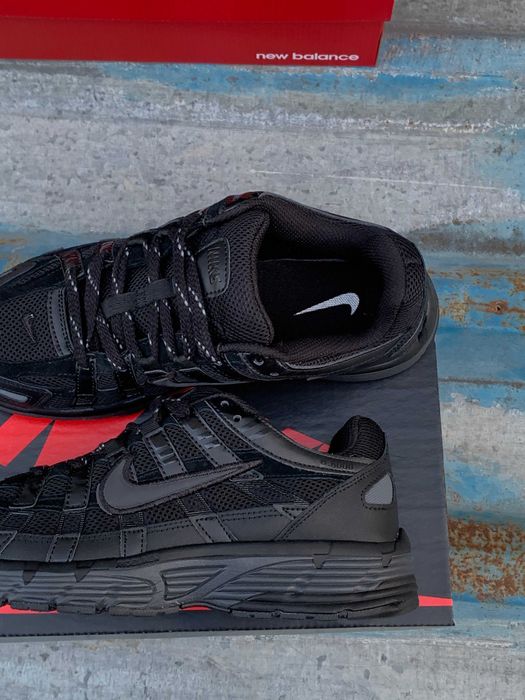 Кросівки Nike P-6000 Black (36 37 38) — чоловічі-жіночі Найк П6000 чорні, ТОП продаж, дихаючі кросівки, весняне-літнє взуття