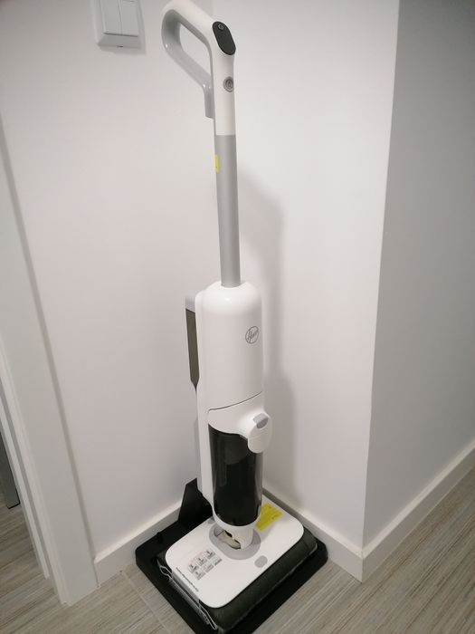 aspirador vertical hoover, lava e seca