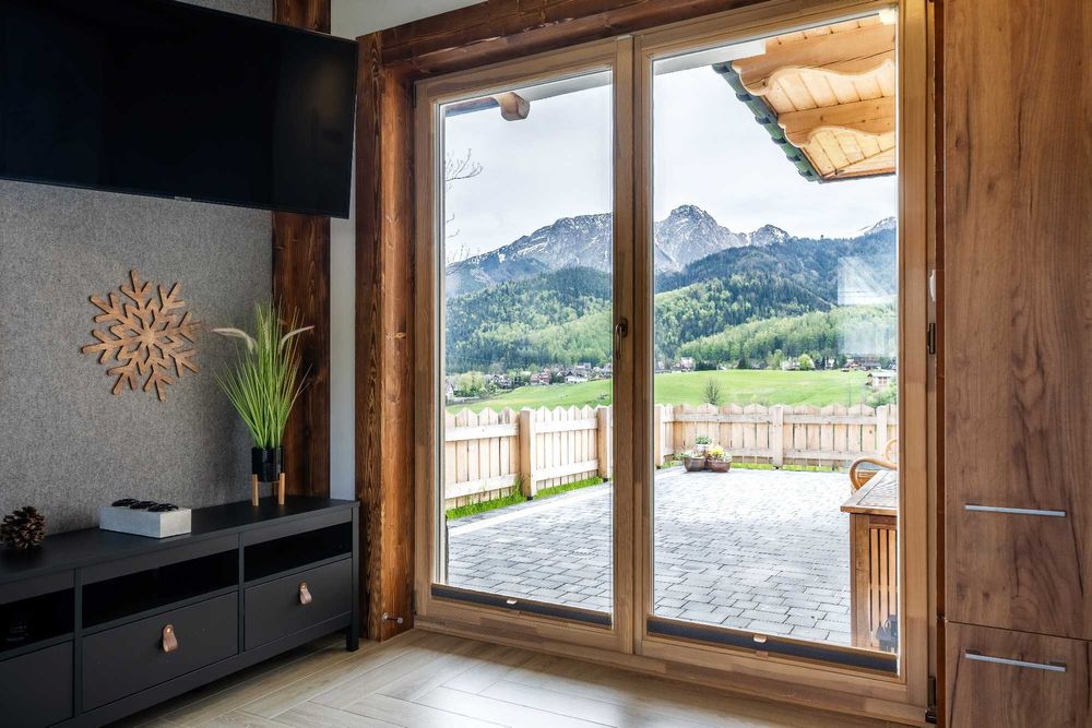 Apartament Slow Mountain z widokiem na Giewont