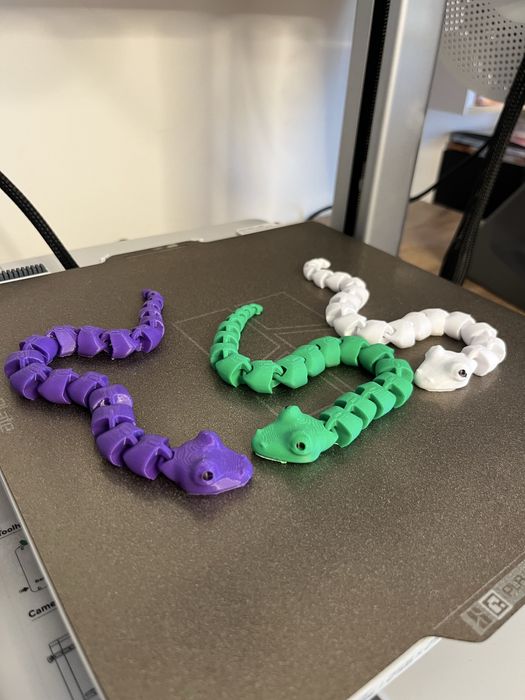 Zestaw 3 szt Węże | DRUK 3D