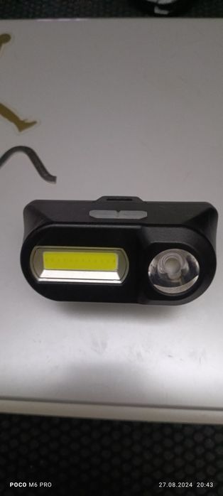 Фонарик налобний