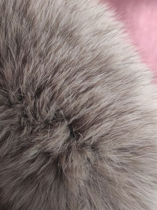 Куртка / пуховик зимовий з хутром