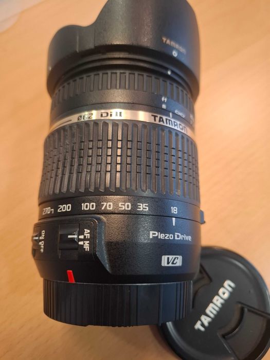 Objectiva Tamron 18-270 mm f/3.5-6.3 Di II VC PZD para canon