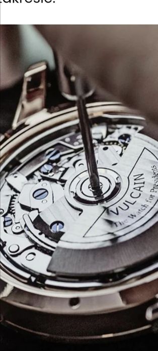 Zegarek męski VULCAIN pasówka