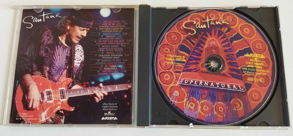 Płyty CD z muzyką pop - Simply Red, Santana
