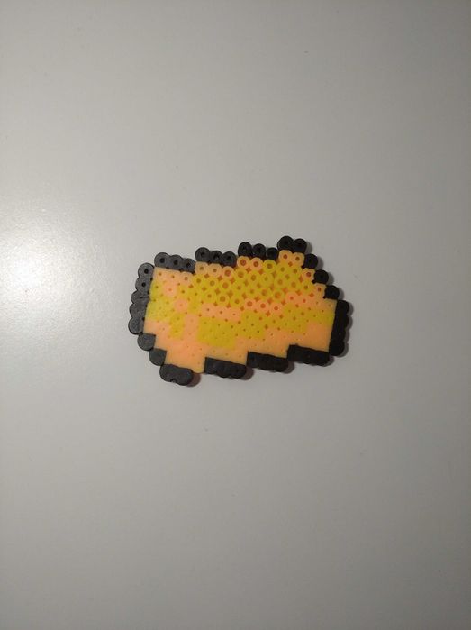 Sztabka złota Minecraft z koralików