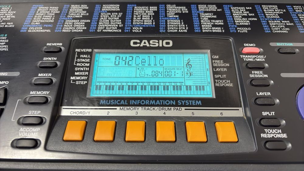 Синтезатор Casio CTK 611