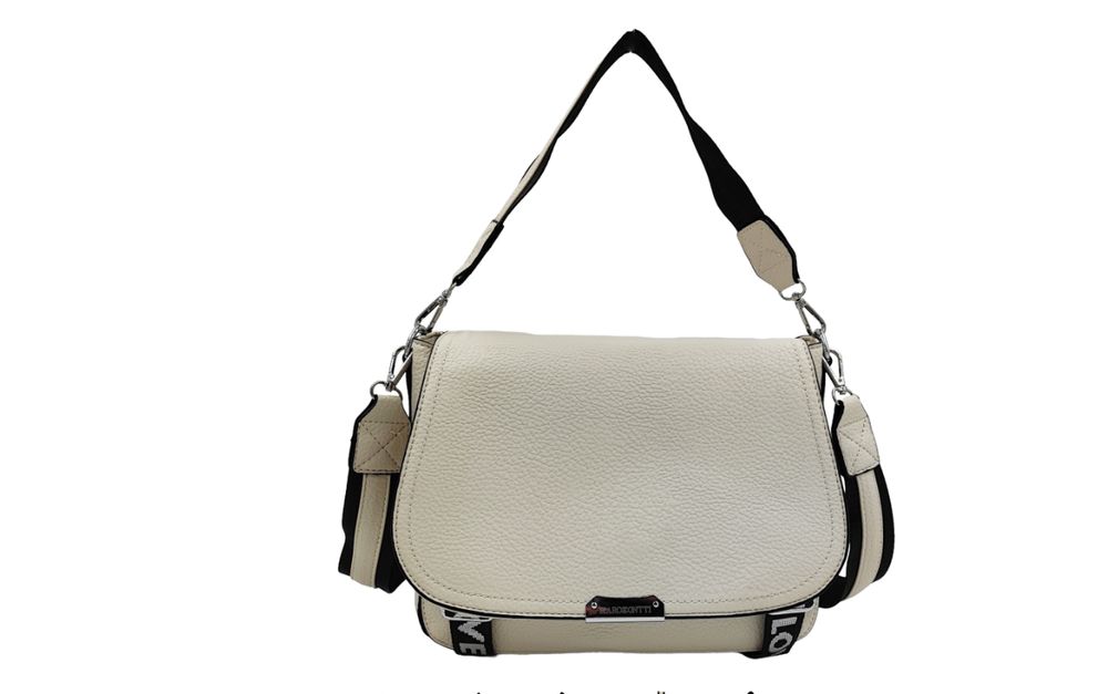 Torebka damska listonoszka jasny beż