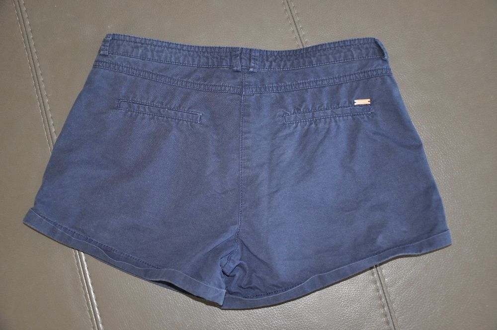 Spodenki damskie Reserved 36 krótkie granatowe szorty S Ideał bermudy