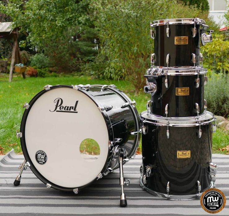 ‼️ Perkusja Pearl Masters Custom MMX 22”, 10", 12", 16" Black Mist ‼️
