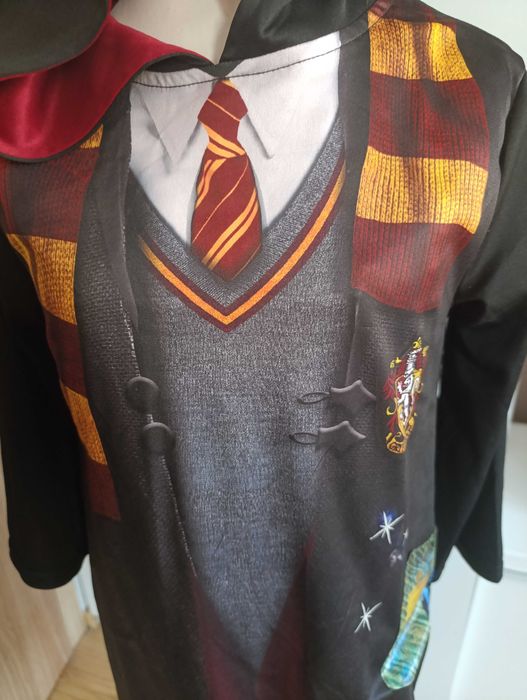 NOWY strój karnawałowy HARRY POTTER GRYFFINDOR halloween 110/116 (2)