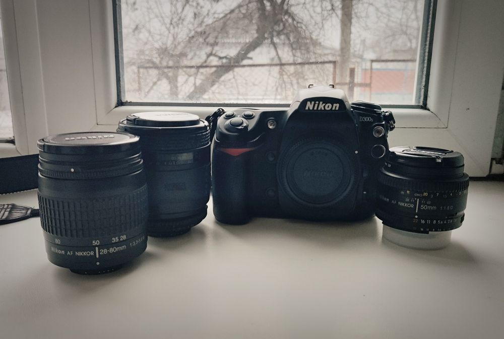 Nikon d300s + 3 об'єктиви