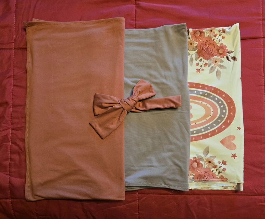 Swaddle - Conjunto de 3 Swaddles para envolver o bebé