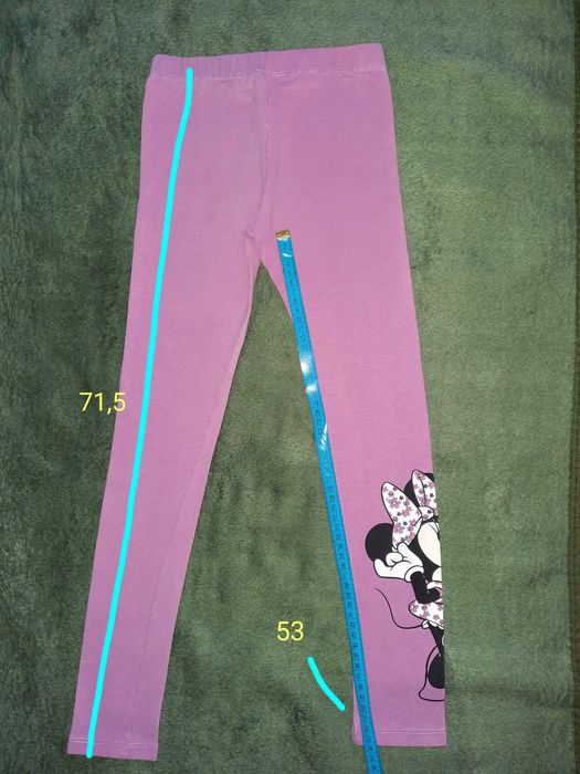 Legginsy różowe z Minnie