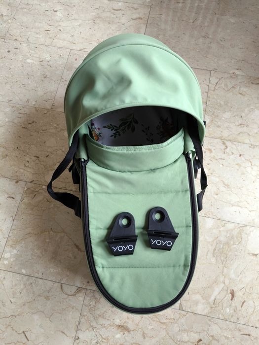 Люлька Yoyo babyzan Bassinet зелена peppermint