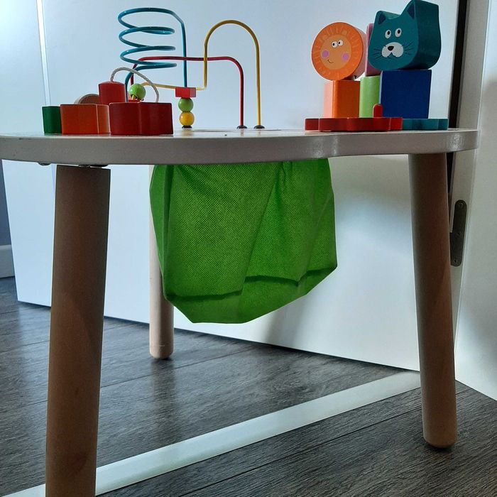 Mesa de actividades em madeira para criança - Acooltoy