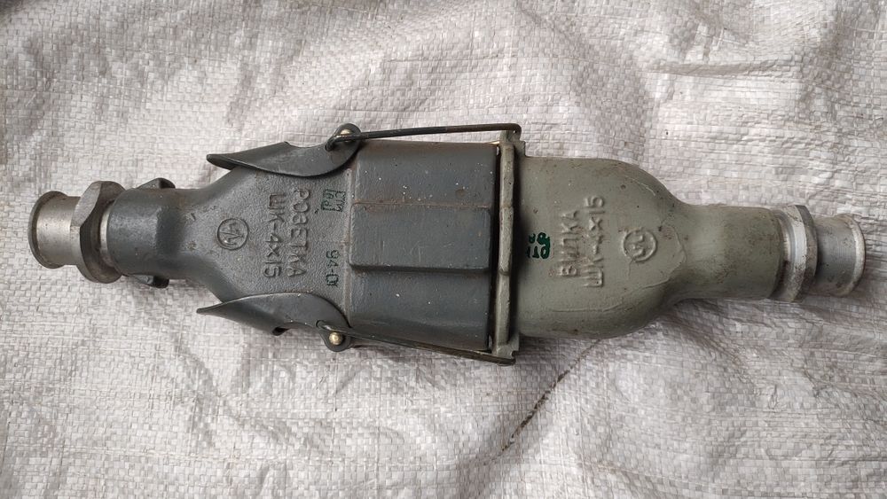 Кабельна вилка розетка ШК4х15 силовий роз'єм шк 4 15 5ДК.573029 Лтава