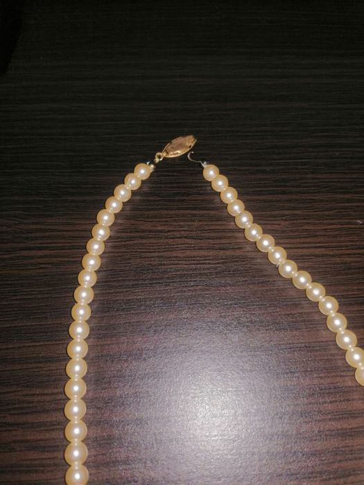 Naszyjnik sztuczne perły vintig