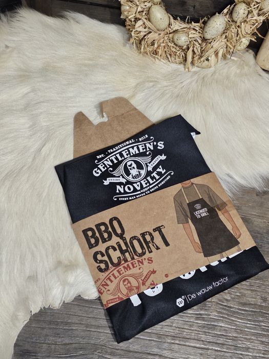 Fartuch Grillowy GENTLEMEN'S NOVELTY – Prezent dla Mistrza Grilla!