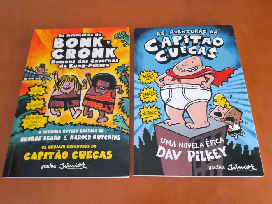 As aventuras do capitão cuecas uma novela epica # Dav Pilkey