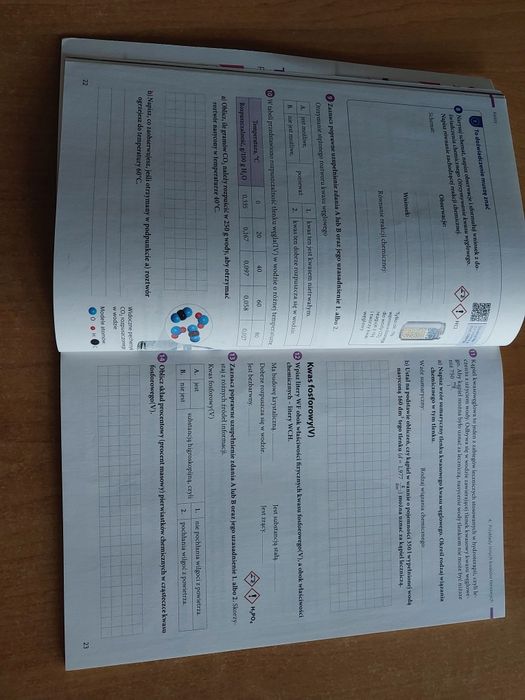 Zeszyt ćwiczeń klasa 8 Chemia  nowa era